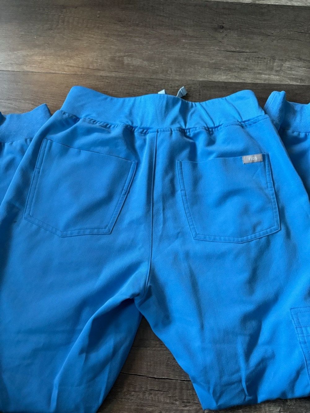 FIGS Scrub Pants in Bright Blue - Picture 8 of 9